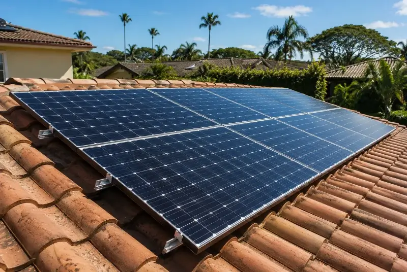 Installation de panneaux solaires à Neubois